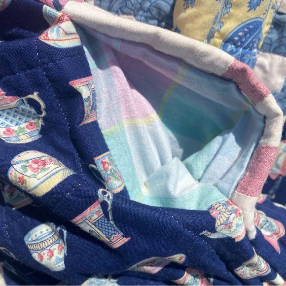 Oversized QUILT Patchwork 🫖 Tea Jacket - Picture 6 of 16